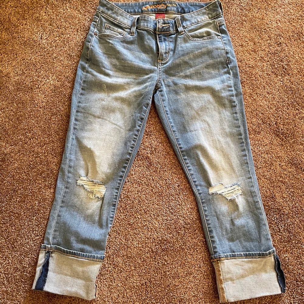 Capri jeans